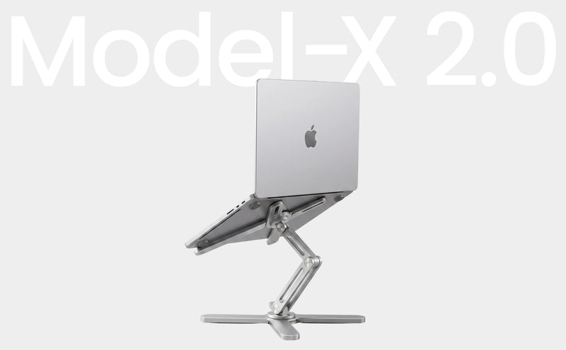 Close-up of the Model-X 2.0's adjustable grip point